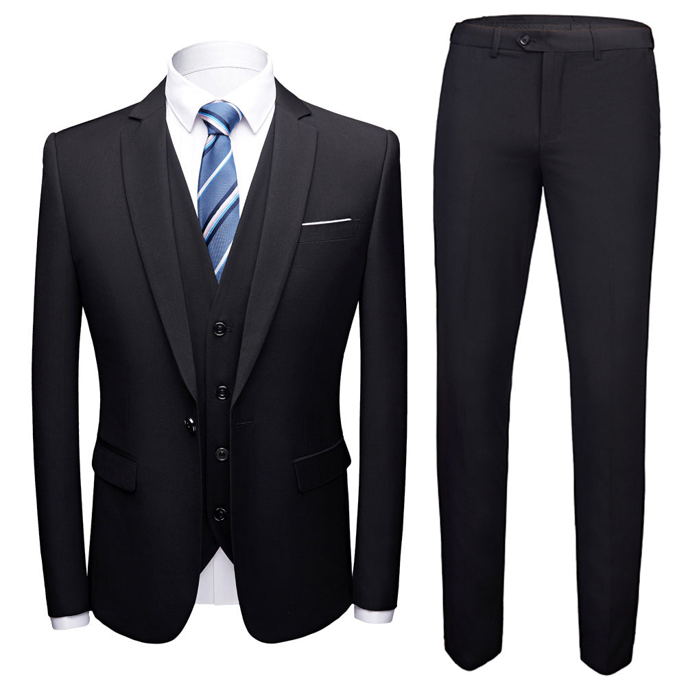 Men business suits wedding Dress Suit Set