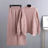 Women Sweater Tracksuits Wide Leg Pant Suits Thick Warm Female Set 2/Two Piece Sets Cloth